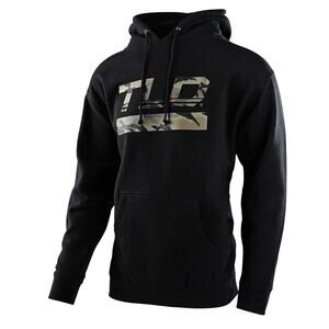 New Troy Lee Designs Youth Black And Camo Hoodie Large